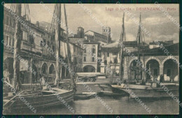 Brescia Desenzano Lago Di Garda Barche RIFILATA Cartolina VK0507 - Brescia