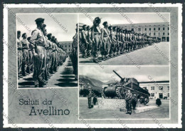 Avellino Militari Carroarmato Foto FG Cartolina ZF5999 - Avellino