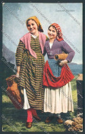 Palermo Costumi PIEGHINA Cartolina ZT8258 - Palermo