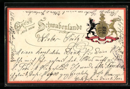 AK Wappen Von Württemberg, Gruss Aus Dem Schwabenlande  - Genealogía