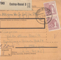 Paketkarte 1948: Castrop-Rauxel Nach Eglfing - Storia Postale