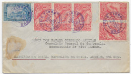 Brief Von 1924 Nach Santiago De Chile - Costa Rica