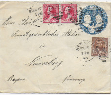 New York 1894 To Nürnberg/Germany  - Sonstige & Ohne Zuordnung