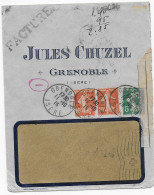 Grenoble 1915 Nach Lausanne, Zensur - Autres & Non Classés