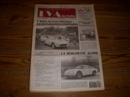 LVA VIE De L'AUTO 623 10.1993 ETUDE BERLINETTE ALPINE COLLECTION Rainier MONACO - Auto/Moto