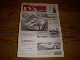 LVA VIE De L'AUTO 605 04.1993 VOISIN AERODYNE SALON TOYMANIA Et TOYSHOW FERRARI - Auto/Moto