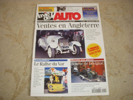 LVA VIE De L'AUTO 919 12.1999 Un SIECLE D'AUTOS MOTEURS Harry MILLER PEUGEOT 404 - Auto/Moto
