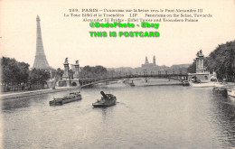 R410880 259. Paris. Alexander III Bridge. Eiffel Tower And Trocadero Palace. J. - World