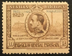 Spain Marruecos  Morocco 1929 Mi: 117, Sn: 120, Yt:159  Expo Sevilla Barcelona  ** - Spanisch-Marokko