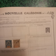 Lot 9 Anciens  Timbres De La Nouvelle Calédonie  De 1891 à 1928 ( 3 Neufs ) - Usados