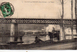 Saint-Loup-sur-Thouet Animée Viaduc Cavalier - Altri & Non Classificati