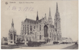 Ostende.  Eglise SS Pierre Et Paul -  (Belgique/België) - 1917 - Oostende