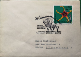 Polen 1982 Gebrauchsbrief Mit SSt SZCZECIN Wisent - Enteros Postales