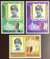 Brunei 1968 Installation Of YTM MNH - Brunei (...-1984)