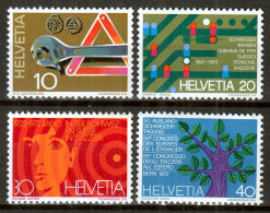 Switzerland / Helvetia / Schweiz / Suisse 1972 ⁕ Annual Events / Jahresereignisse Mi.964-967 ⁕ 4v MNH - Unused Stamps