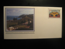 KINGSTON Historical Administrative Centre Postal Stationery Cover NORFOLK ISLAND - Isola Norfolk