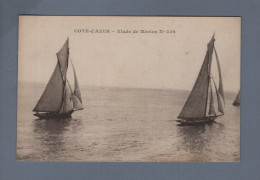 CPA - Transports - Bateaux - Côte D'Azur - Etude De Marine N°230 - Voiliers - Non Circulée - Sailing Vessels