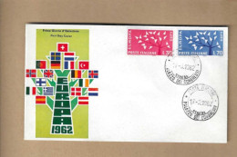 Los Vom 19.04 -  Briefumschlag Mit CEPT Marken 1962 - 1961-70: Afgestempeld