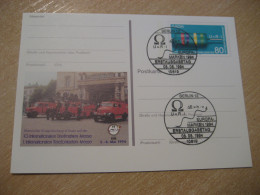 BERLIN 1994 Maths Physics Cancel Fire Firemen Fireman Postal Stationery Card GERMANY - Sapeurs-Pompiers