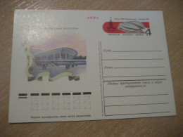 1980 Olympic Pavilion Moscow Olympic Games Olympics Postal Stationery Card RUSSIA USSR - Zomer 1980: Moskou