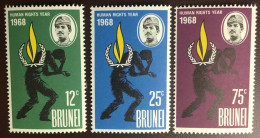 Brunei 1968 Human Rights MNH - Brunei (...-1984)