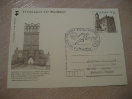 WARSZAWA 1984 Athletics Cancel Postal Stationery Card POLAND - Athlétisme