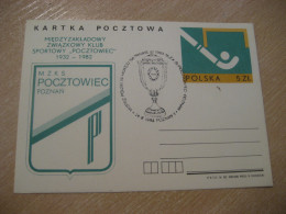 POZNAN 1983 Field Hockey Cancel Postal Stationery Card POLAND - Hockey (Field)