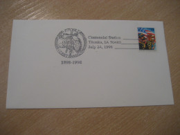 TITONKA 1998 Centennial American Indians Indian Cancel Cover USA Indigenous Native History - Indianen