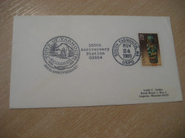 SOUTH YARMOUTH 1989 Town Mattacheese American Indians Indian Cancel Cover USA Indigenous Native History - Indiens D'Amérique