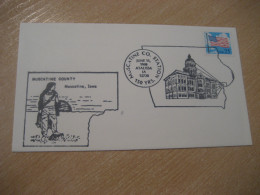 MUSCATINE 1988 County Atalissa American Indians Indian Cancel Cover USA Indigenous Native History - Indiens D'Amérique