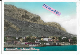 Sicilia-palermo-sferracavallo Frazione Di Palermo Stabilimento Balneare Veduta Da Mare - Autres & Non Classés