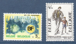 Belgique, België, **, Yv 1750, 1751, Mi 1809, 1807, SG 2382, 2381, - Unused Stamps