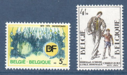 Belgique, België, **, Yv 1750, 1751, Mi 1809, 1807, SG 2382, 2381, - Nuovi