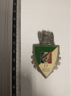 INSIGNE 17 EME RÉG DE COMMANDEMENT ET SOUTIEN, 17 EME RCS, FAR DELSART G 3227 - Army