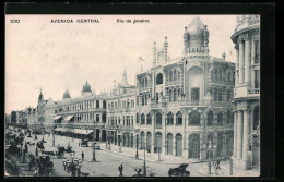 AK Rio De Janeiro, Avenida Central  - Autres & Non Classés