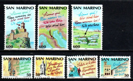 1990 - San Marino 1289/95 Anno Turismo    +++++++ - Nuevos