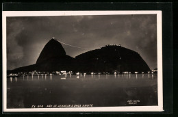 AK Rio De Janeiro, Pao De Assucar E Urca A Noite  - Other & Unclassified