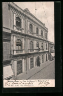 AK Montevideo, Casa De Correos Y Telégrafos  - Uruguay