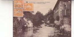 ENVIRONS DE SAINT JUNIEN  USINE ET BORDS DE LA GLANE - Autres & Non Classés