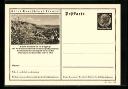 AK Weinheim An Der Bergstrasse, Ortsansicht Im Frühling, Ganzsache Lernt Deutschland Kennen  - Postkarten