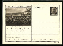 AK Bad Niederbreisig Am Rhein, Ortsansicht, Ganzsache Lernt Deutschland Kennen  - Cartes Postales