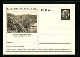 AK Treis /Mosel, Panorama Mit Moselsiebengebirge, Ganzsache Lernt Deutschland Kennen  - Postkarten