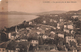 FRANCE - Cannes - Vue Générale Prise Du Mont Chevalier - Vue Sur Une Partie De La Ville - Carte Postale Ancienne - Cannes