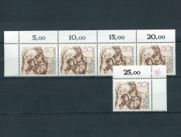 ALEMANIA 1978. Martin Buber. Mi 962,YT 809,SG 1854,Sc 1268. GERMANY X5 MNH Stamps - Ungebraucht
