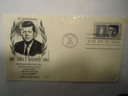 UNITED STATES  FDC 1964 KENNEDY - Sonstige & Ohne Zuordnung