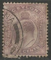 CEYLAN N° 158 OBLITERE - Sri Lanka (Ceylon) (1948-...)
