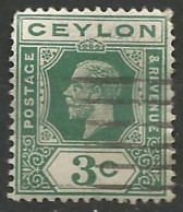 CEYLAN N° 179 OBLITERE - Sri Lanka (Ceylon) (1948-...)