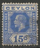 CEYLAN N° 183 OBLITERE - Sri Lanka (Ceylon) (1948-...)