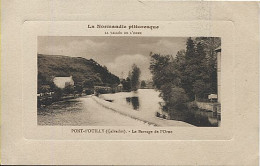 X124125 NORMANDIE CALVADOS VALLEE DE L' ORNE PONT D' OUILLY LE BARRAGE DE L' ORNE - Pont D'Ouilly