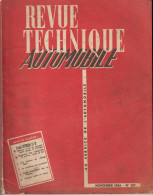 Revue Technique Automobile N°127 Moteur Citroën 11D - Cars